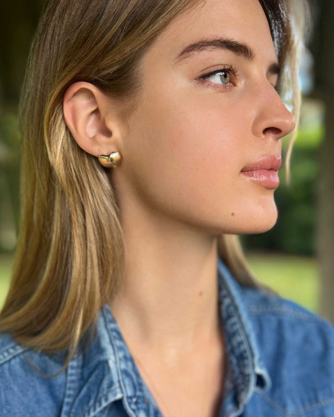 GRANDITA HEART EARRINGS – Kendall Conrad