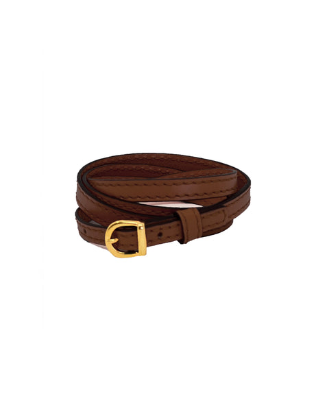 WRIST STRAP in Sienna Napa – Kendall Conrad