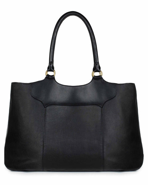 GAEL TOTE BAG in Umber Napa – Kendall Conrad