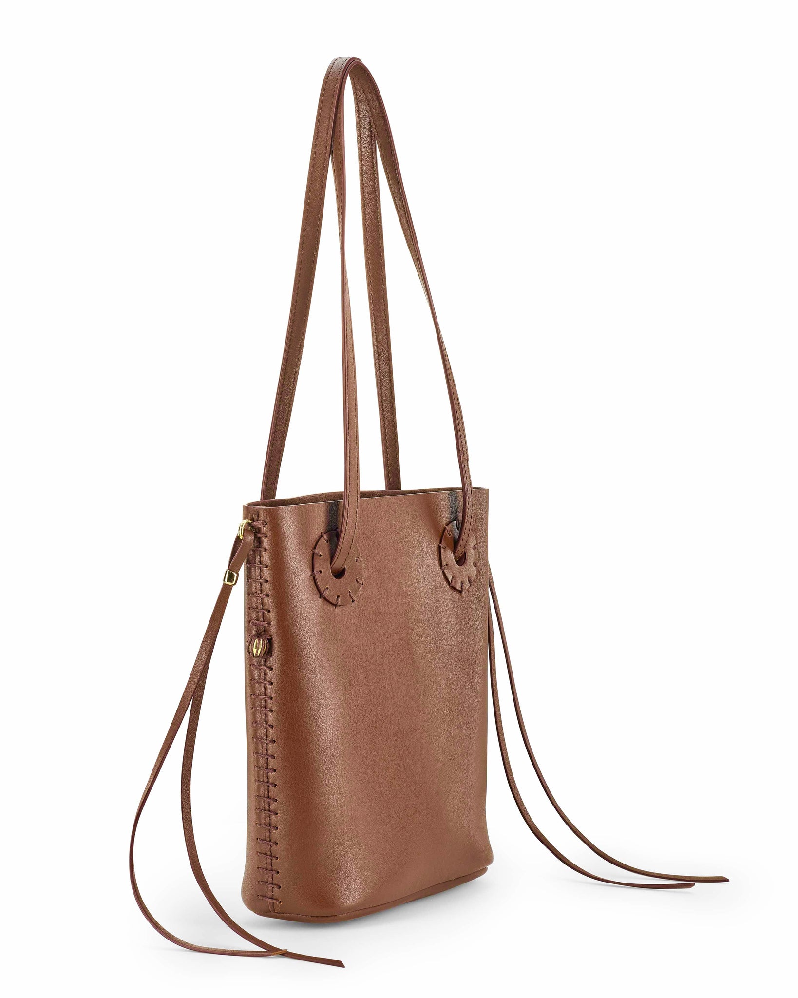 Sancha Extra Large Tote Bag in Umber Napa