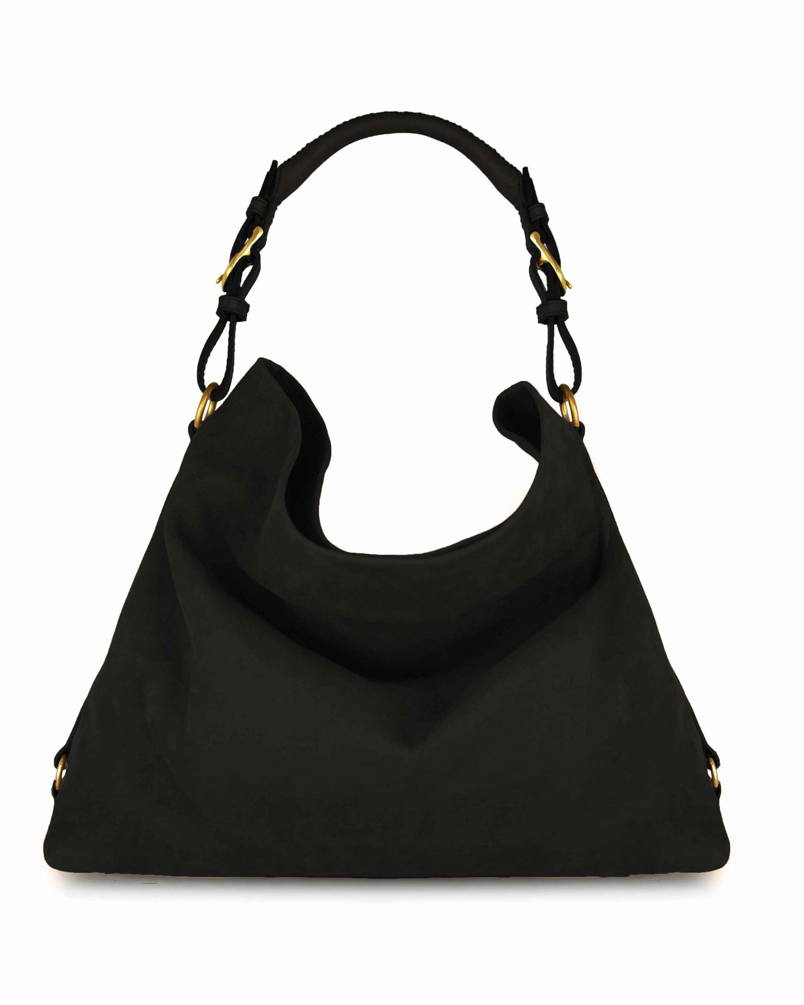 Gucci Signature Large Hobo Bag in Black