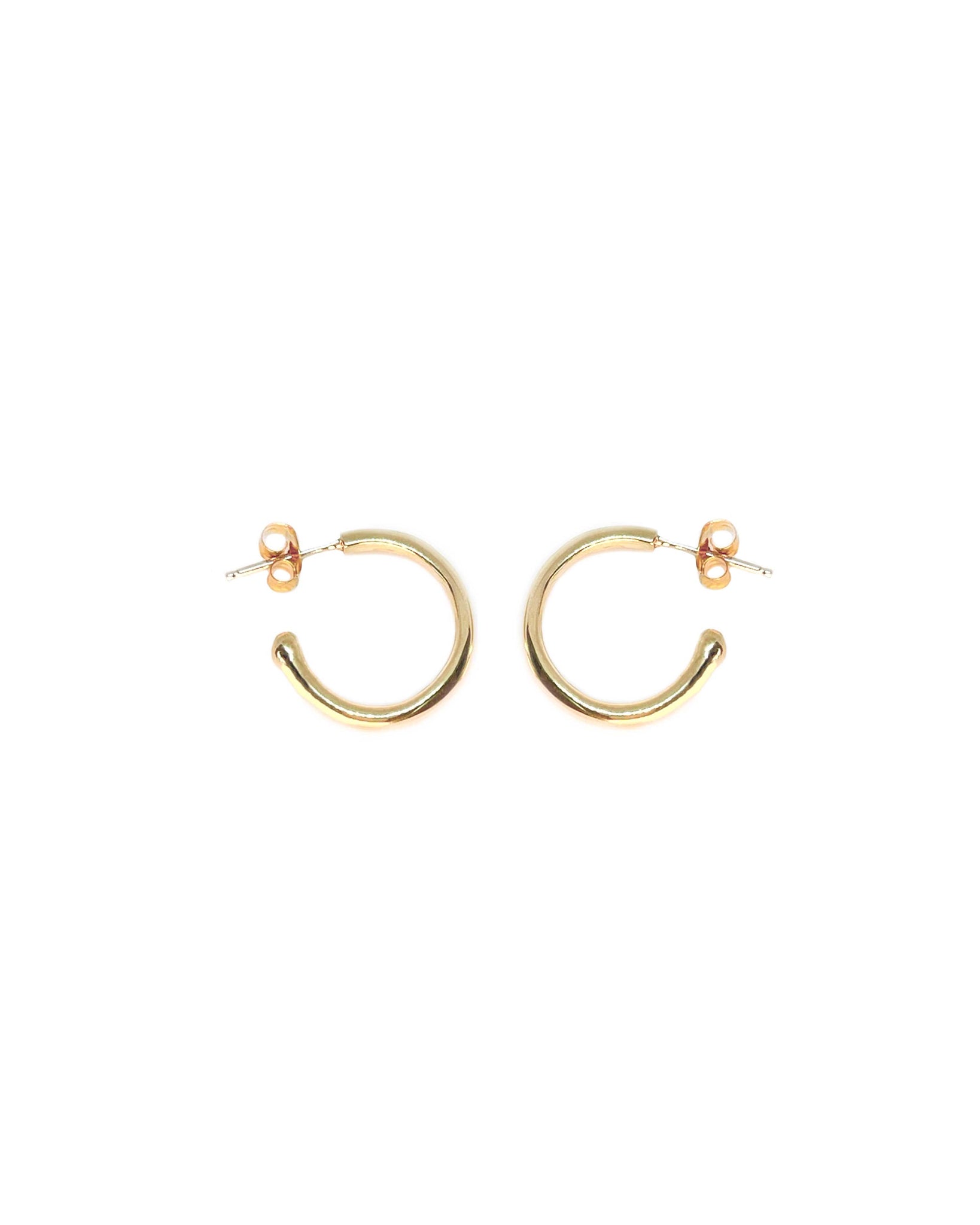 Versil 14K Yellow Gold Polished Hoop Earrings