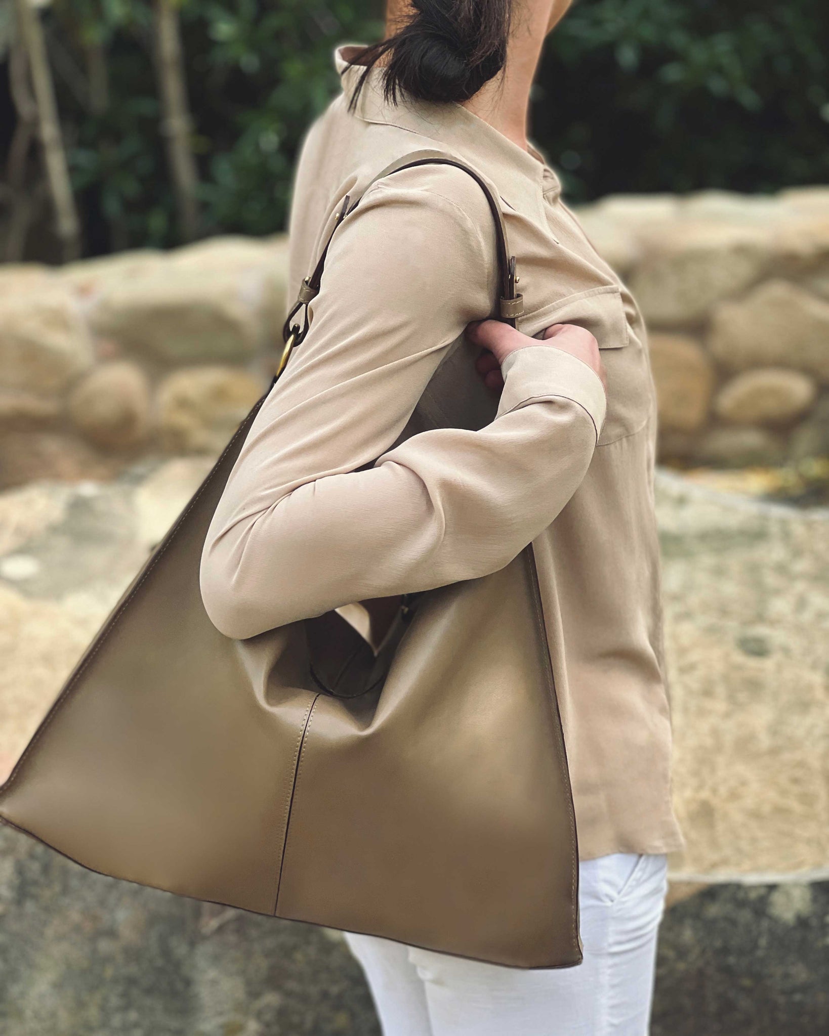 Sienna Suede Tote