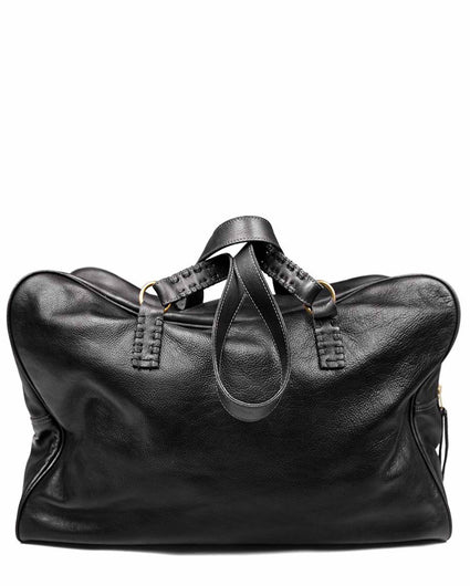 Kendall Conrad Crocodile Duffel Bag Black Extra Large Shoulder Bag –  Celebrity Owned